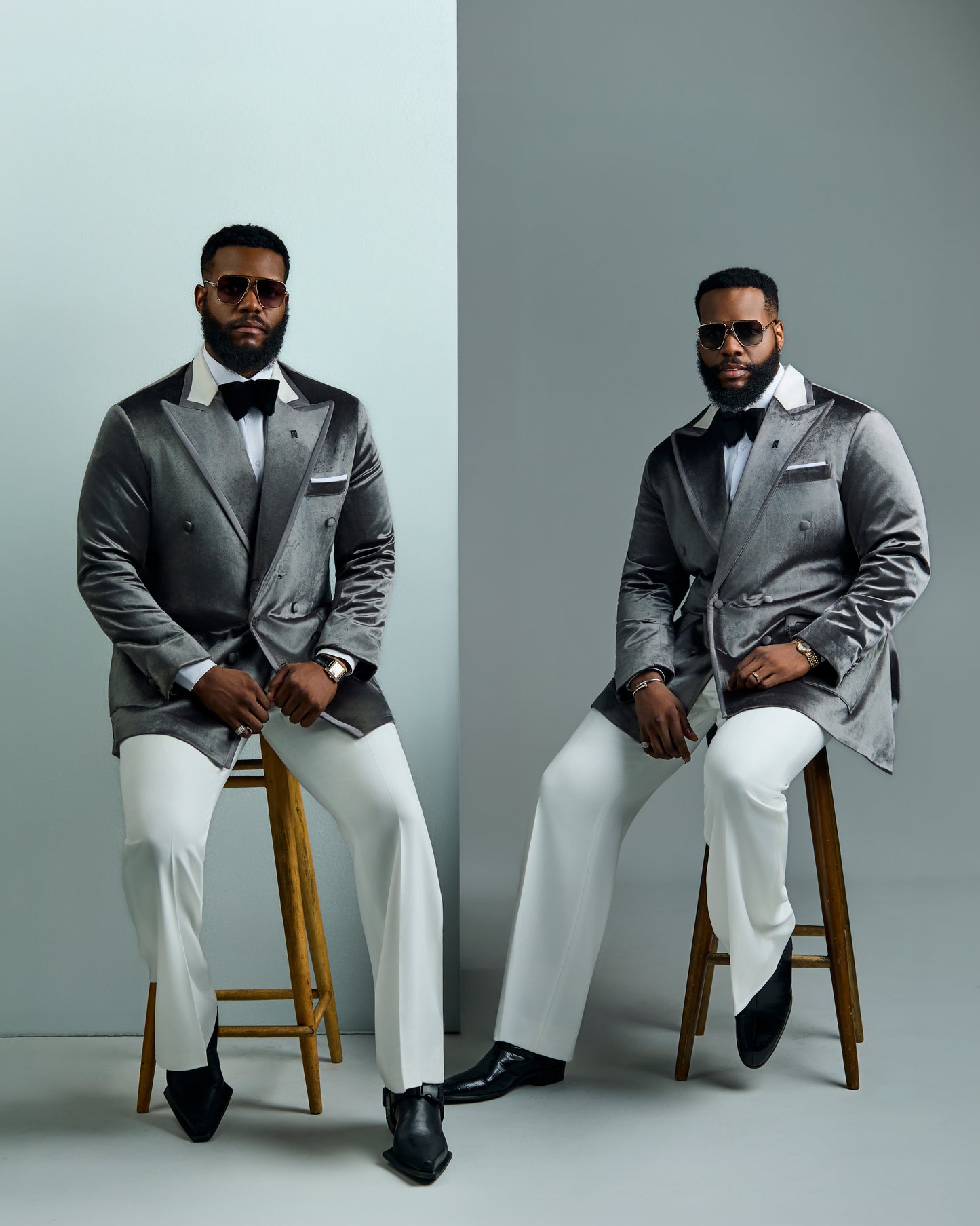 Grey Dual Signature Tuxedo