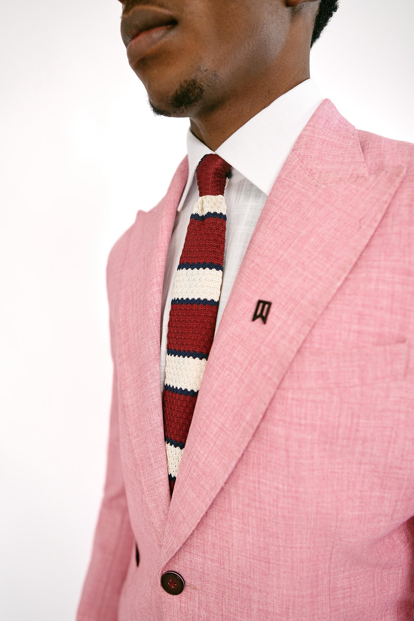 Pink Irish wool Suit