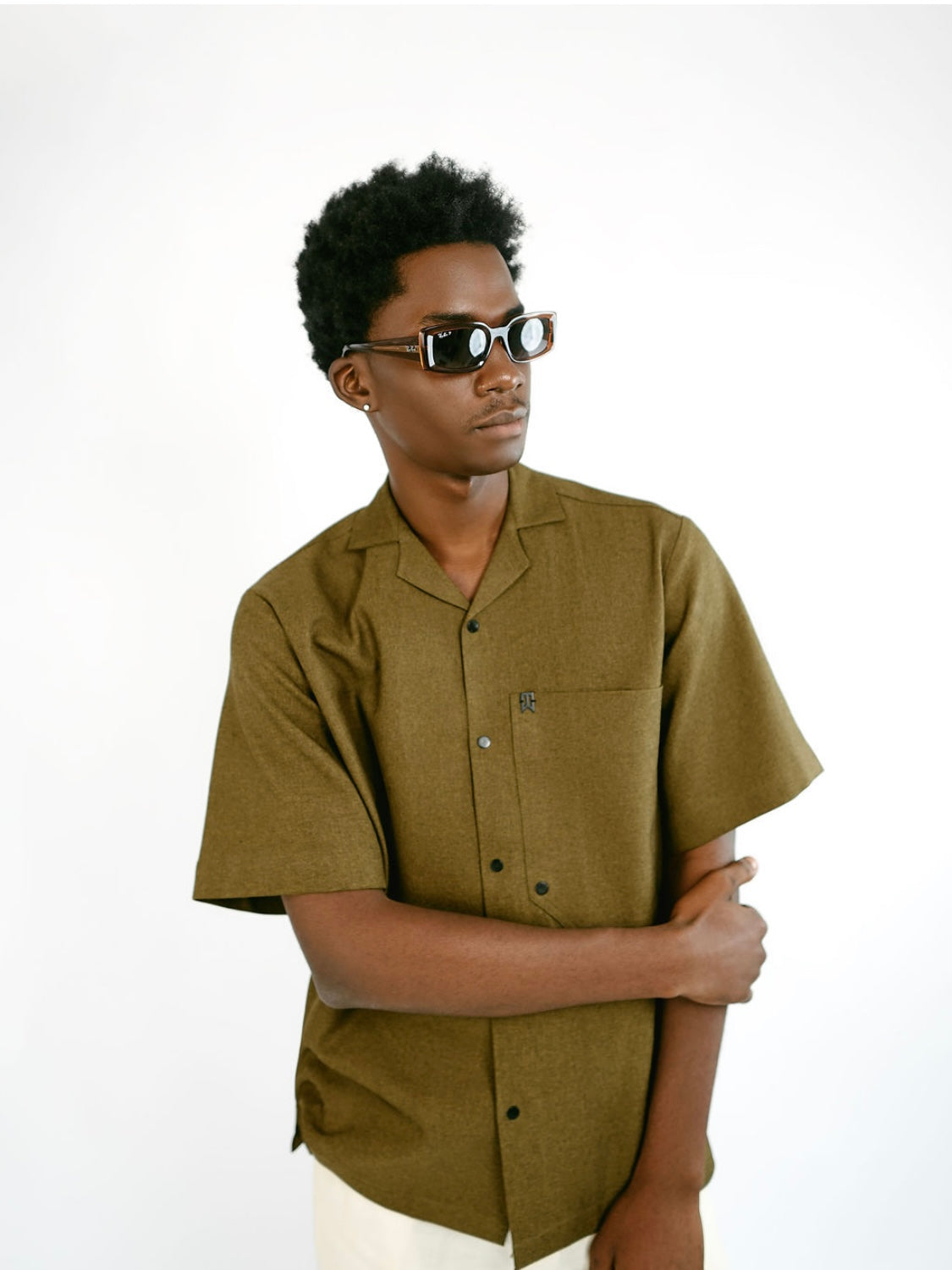 Army Green Safari Shirt