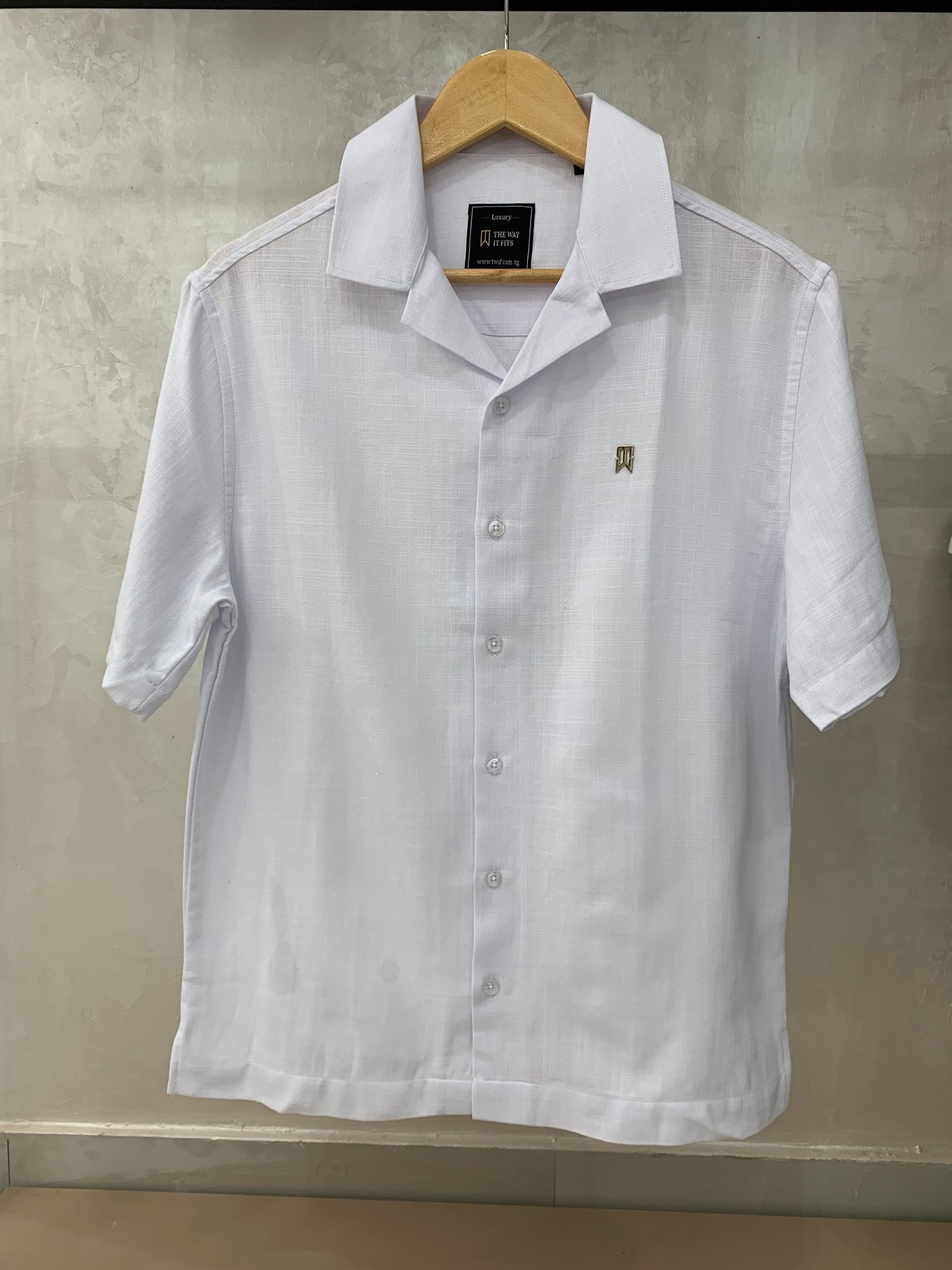 White Linen safari Shirt