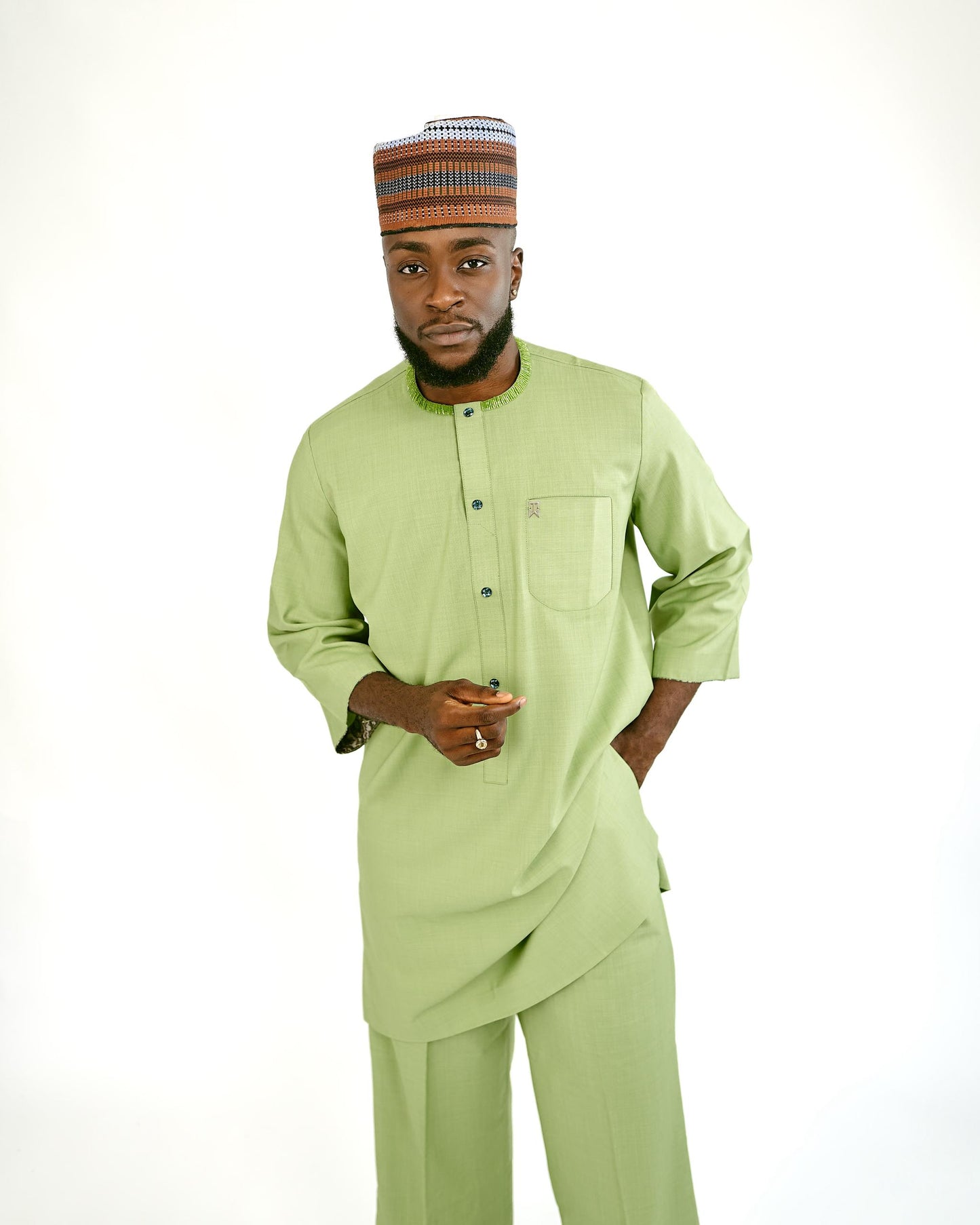 Lemon Green cashmere native