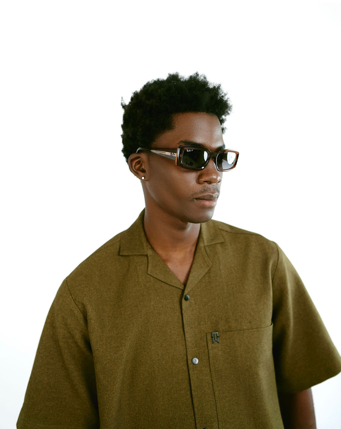 Army Green Safari Shirt