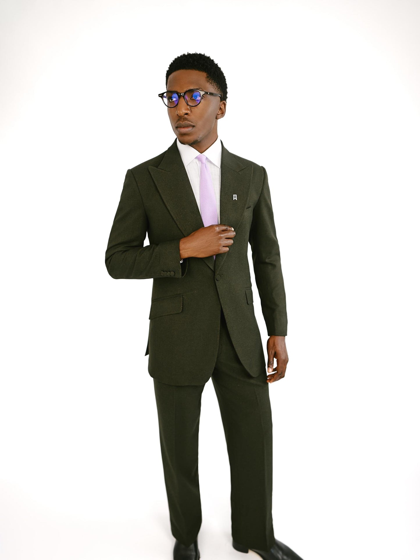 Forest Green Two Piece Suit