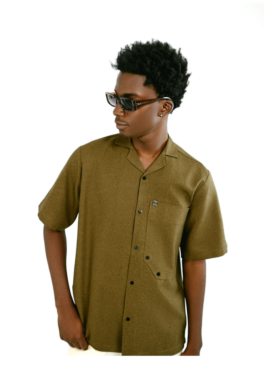 Army Green Safari Shirt