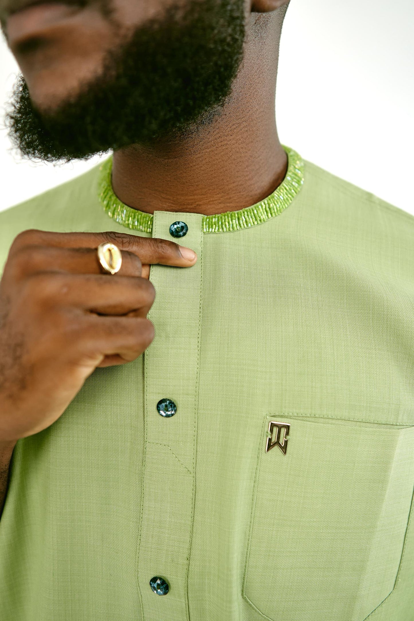 Lemon Green cashmere native