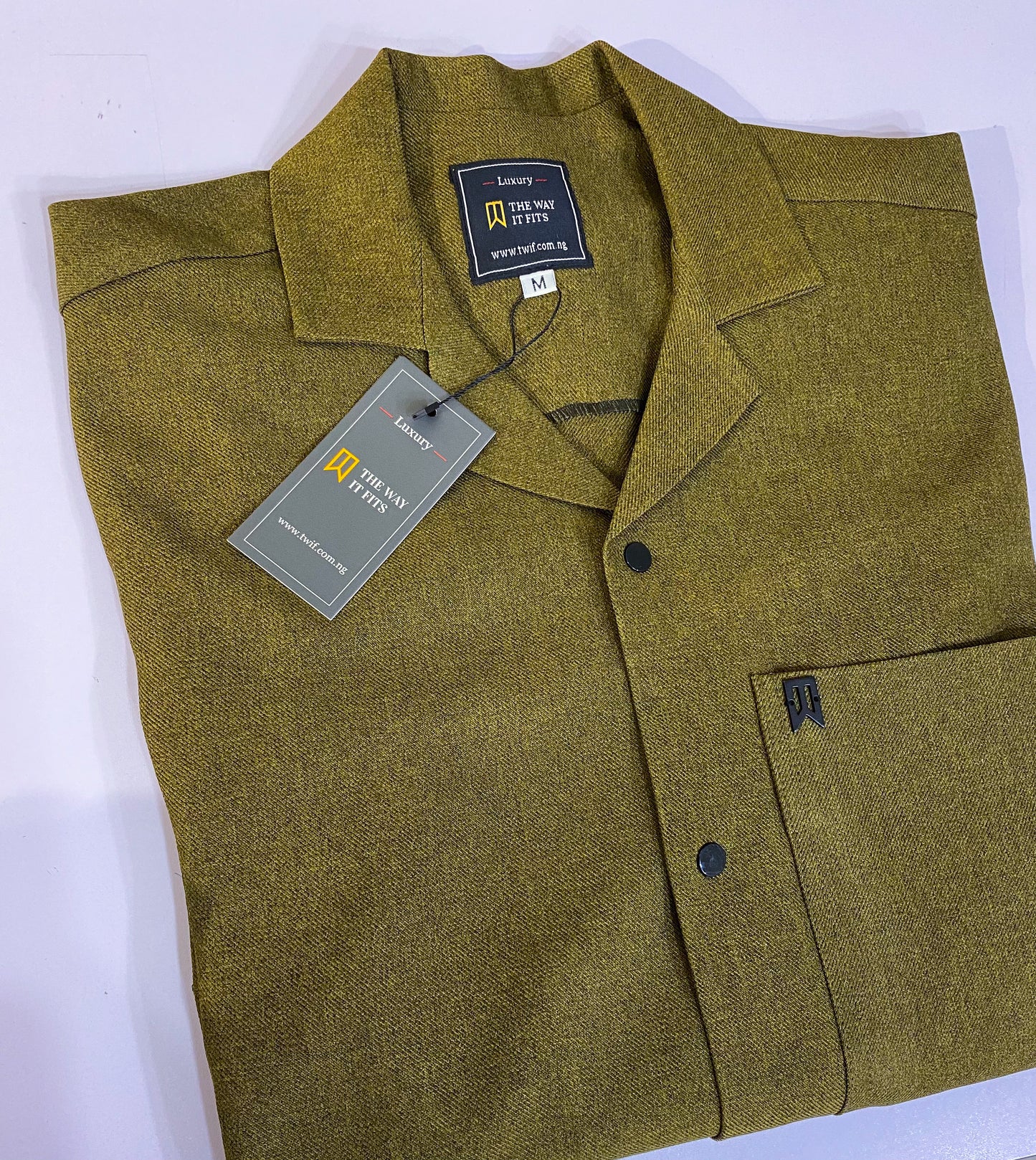 Army Green Safari Shirt