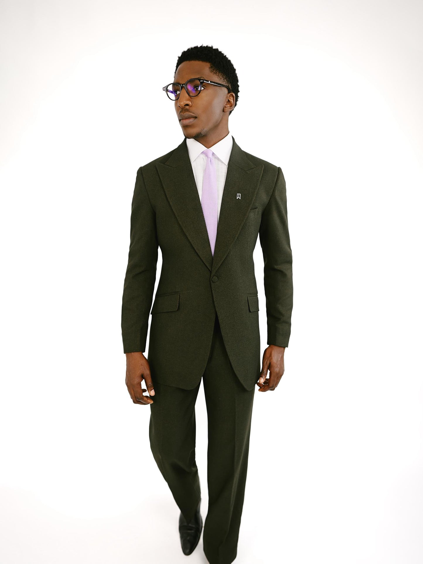 Forest Green Two Piece Suit