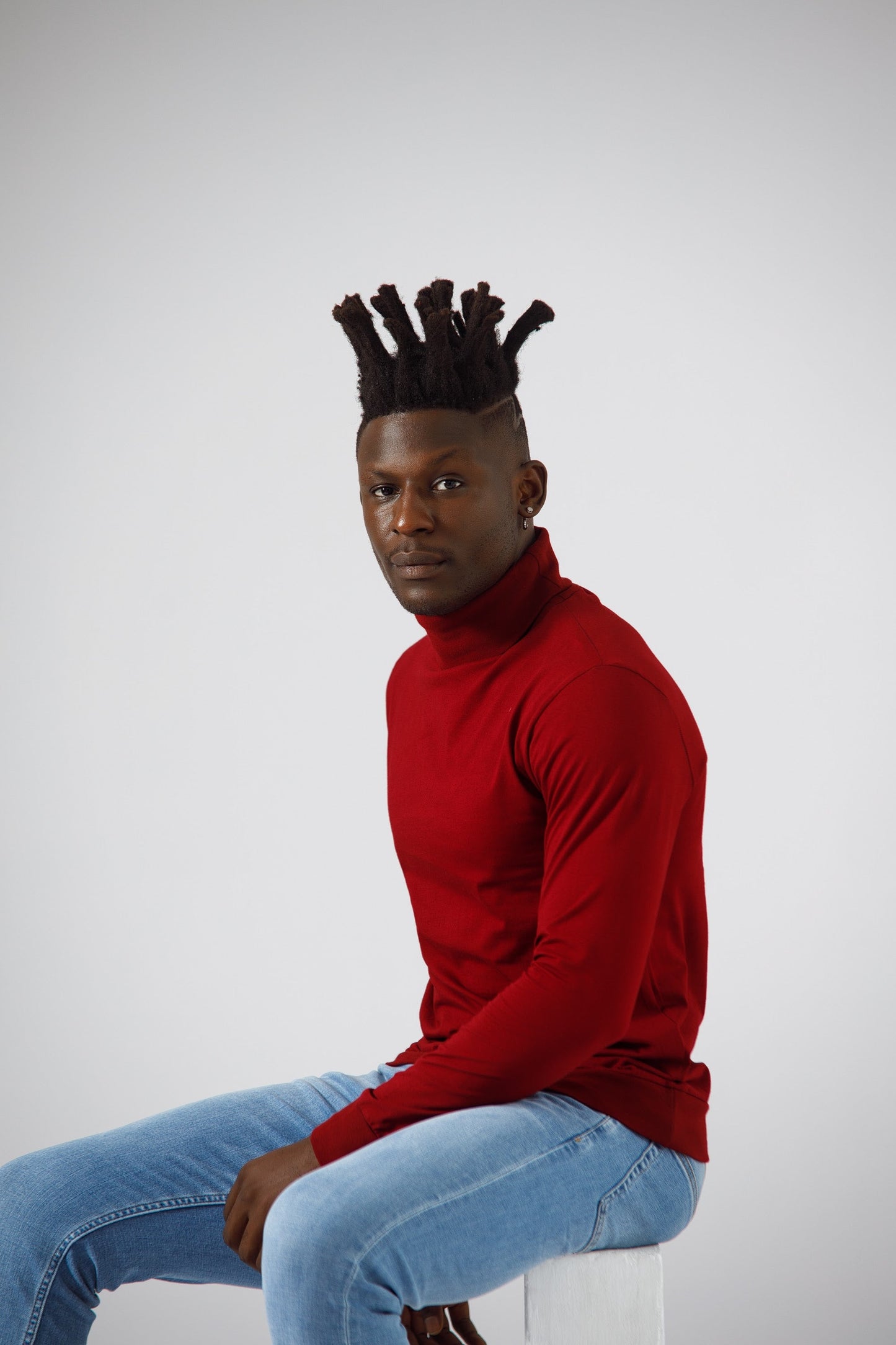 š Wine Turtle Neck (100% off)