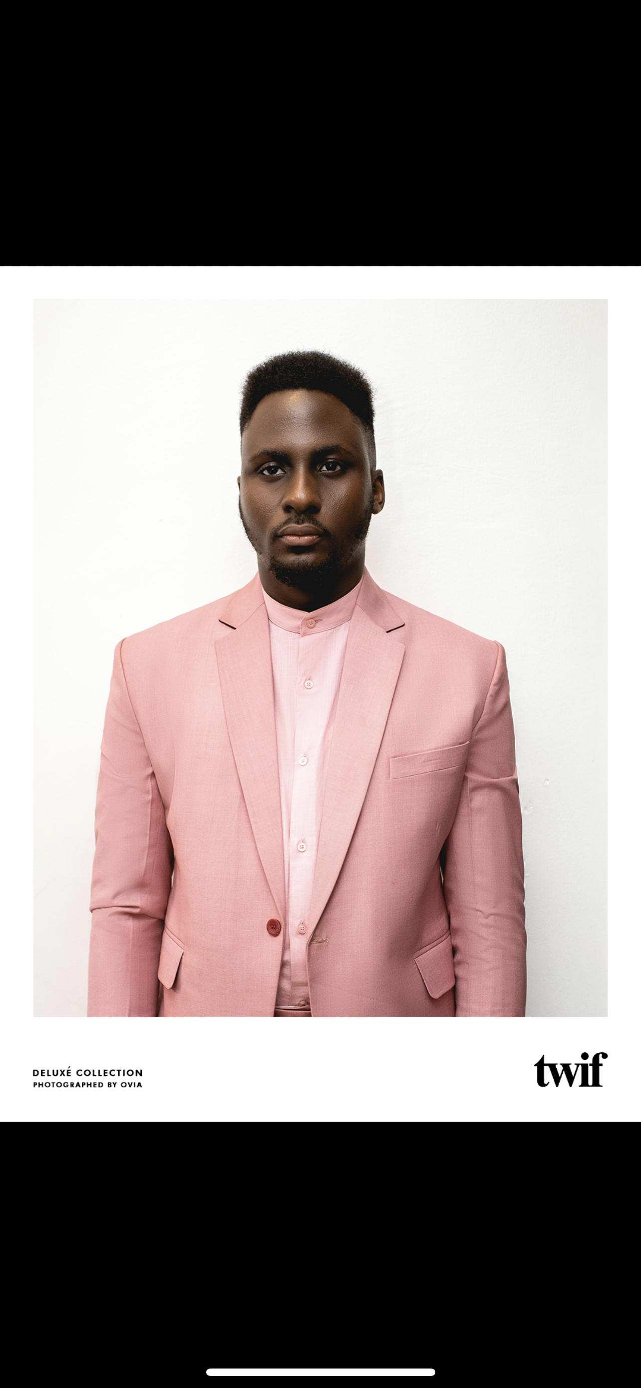 Peach One Button Suit