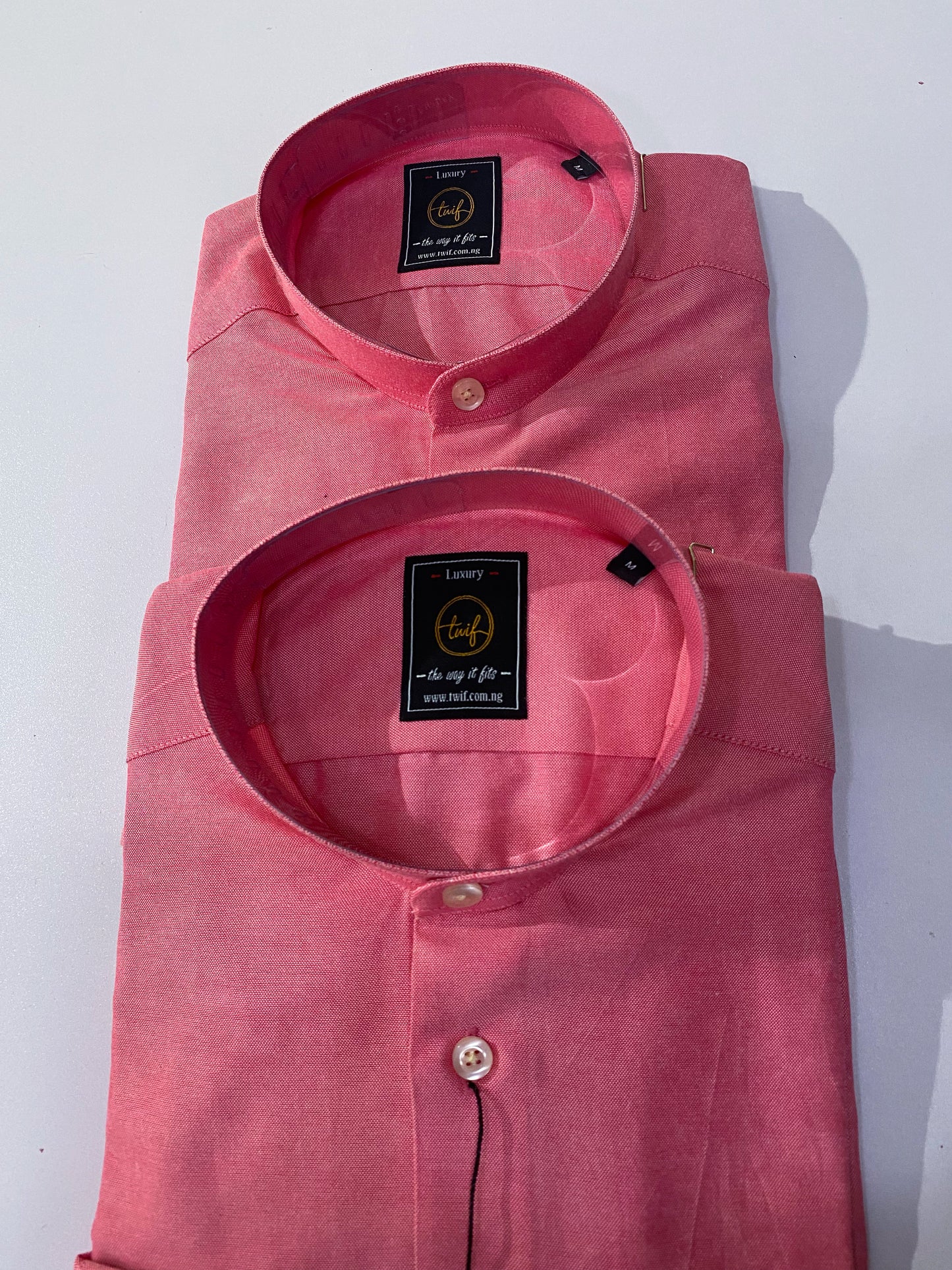Peach oxford shirt
