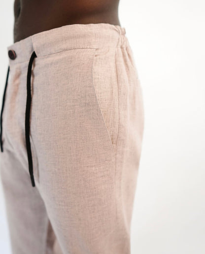 Lilac Linen Pant