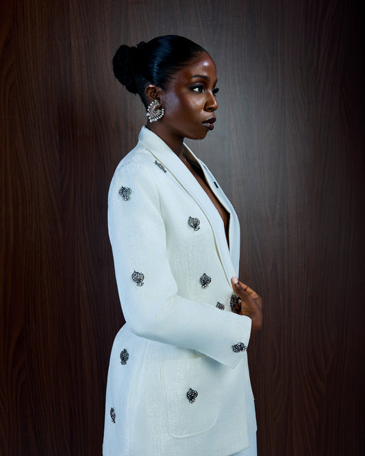 Ivory Crest Suit