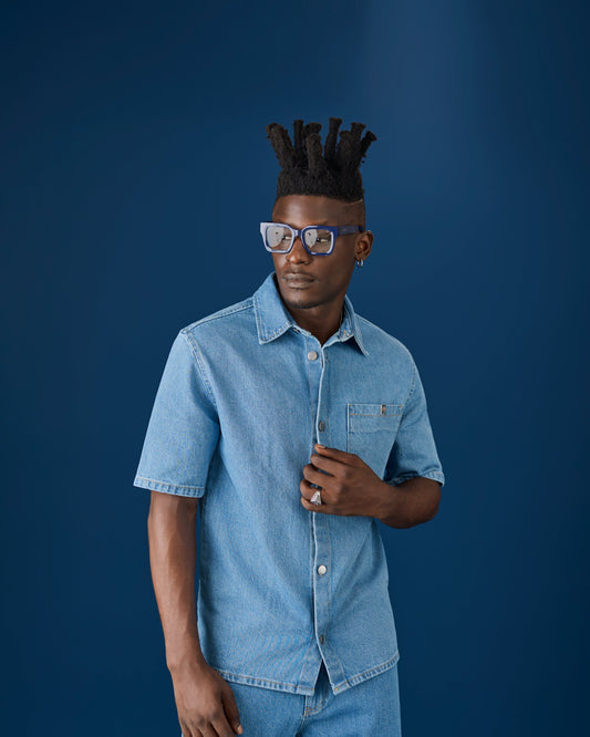 Blue Denim Signature Shirt