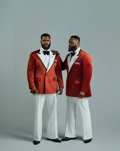 Burnt Orange Dual Signature Tuxedo