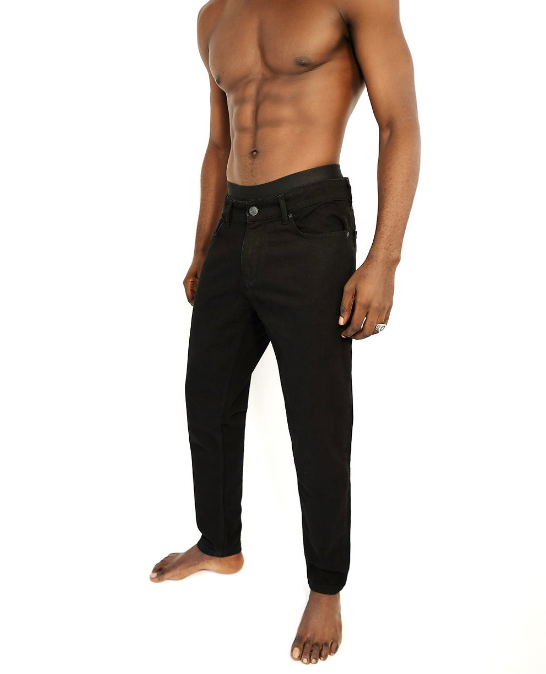 Black Comfort Jean