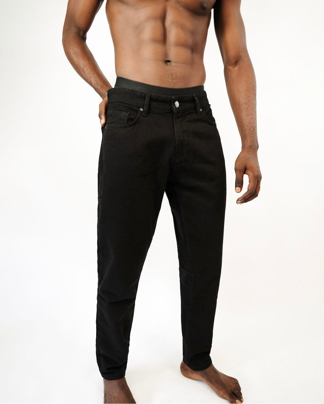 Black Comfort Jean