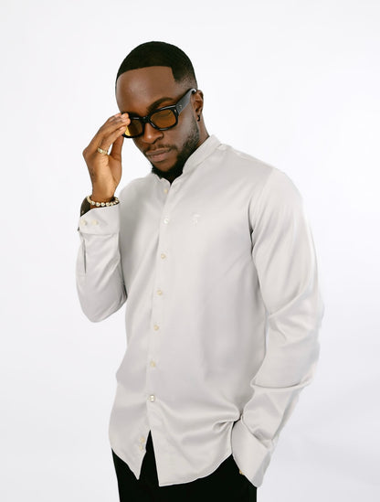 Ash Satin Shirt