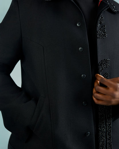 Black Dual Signature Schaket and Pants
