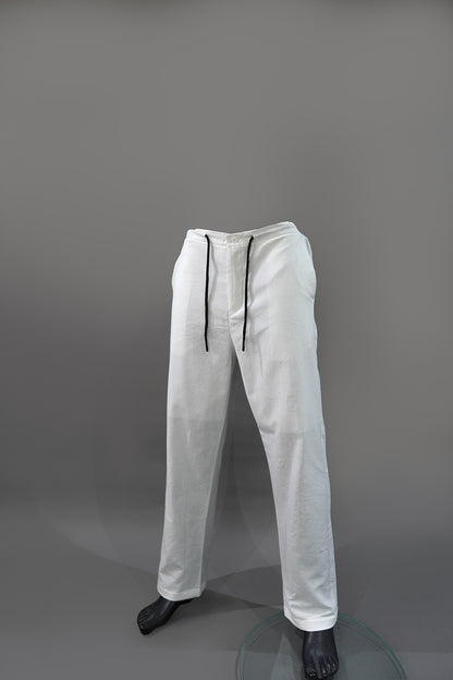 White linen pant