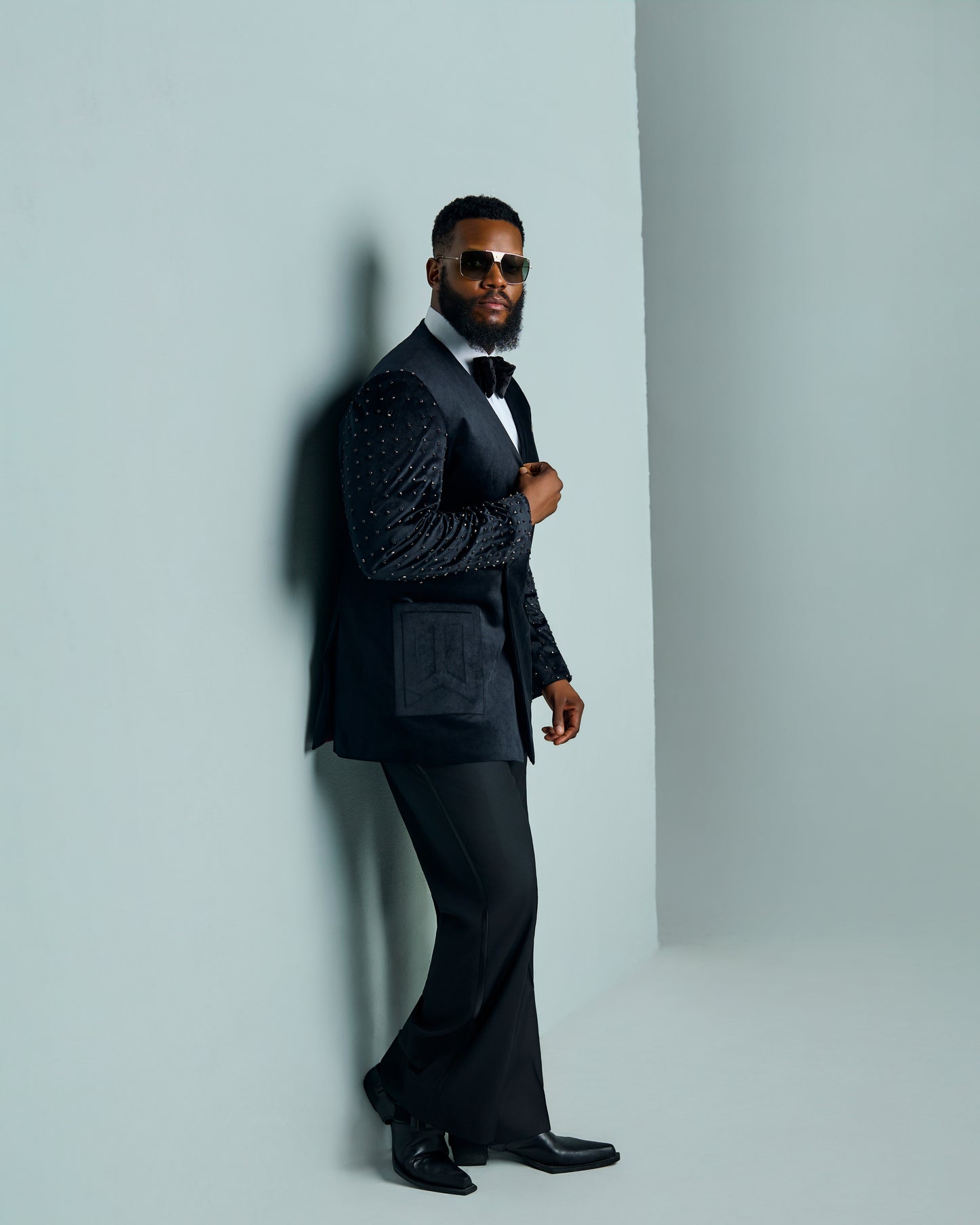 Black Velvet Dual Signature Tuxedo