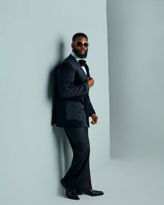 Black Velvet Dual Signature Tuxedo