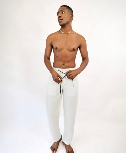 White linen pant