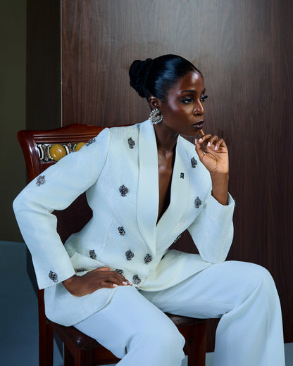 Ivory Crest Suit