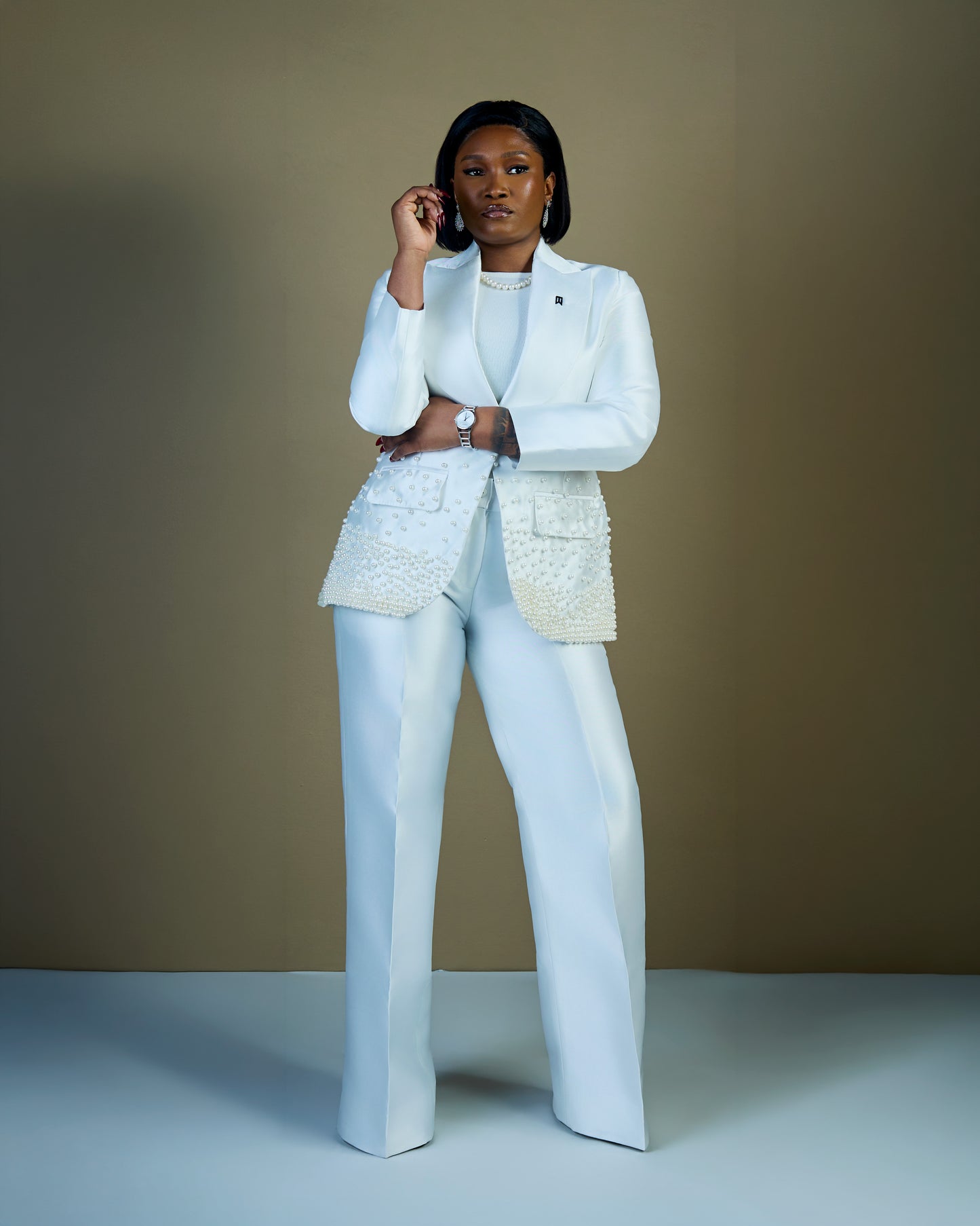 Ivory Pearl Suit and Pants