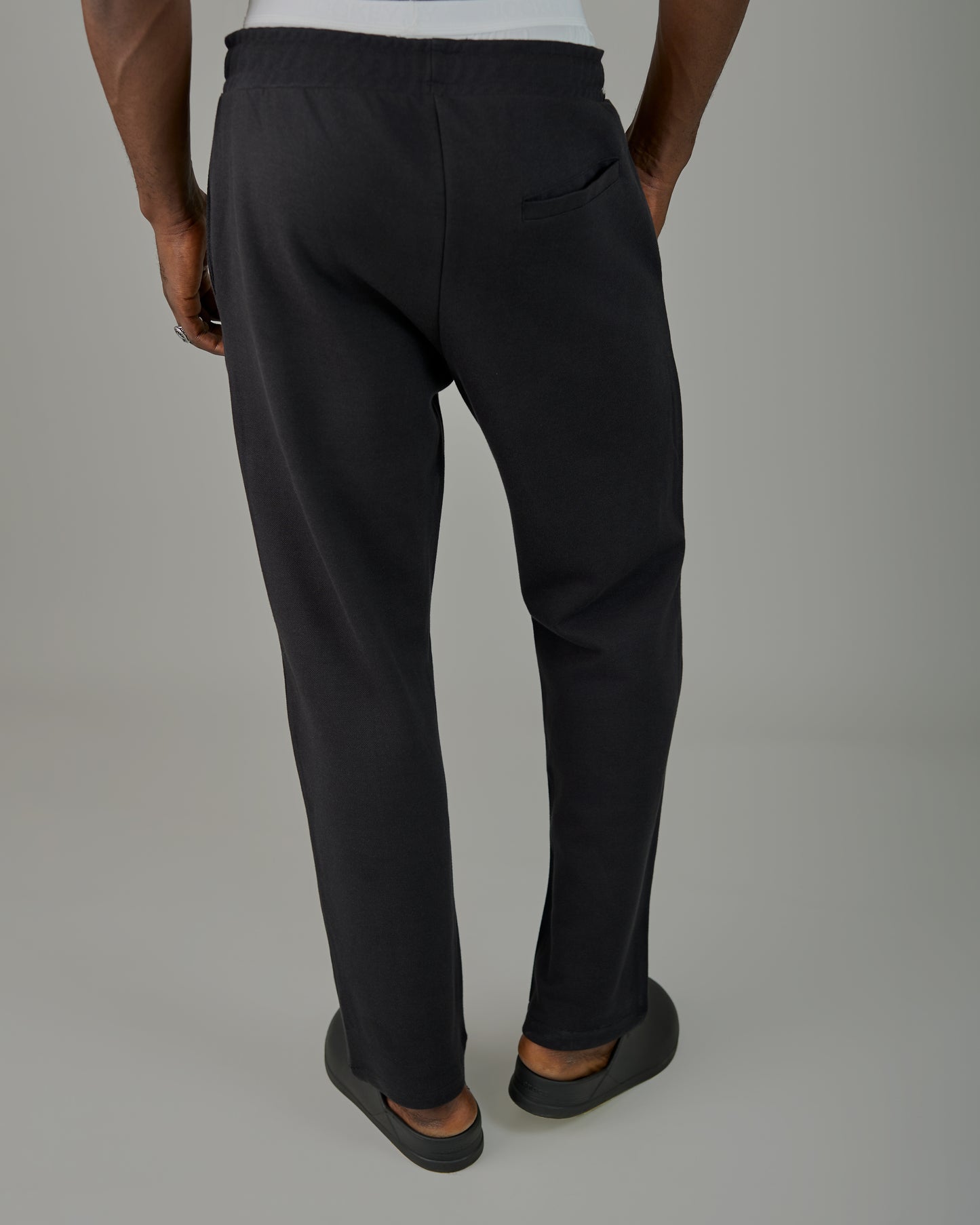 Black Loose Fit Sweat Pant