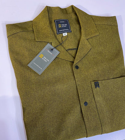 Army Green Safari Shirt