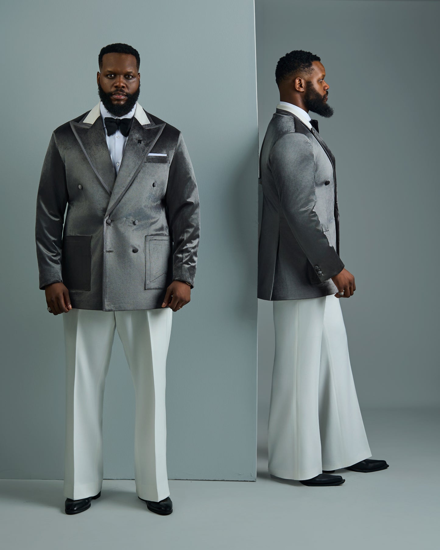 Grey Dual Signature Tuxedo