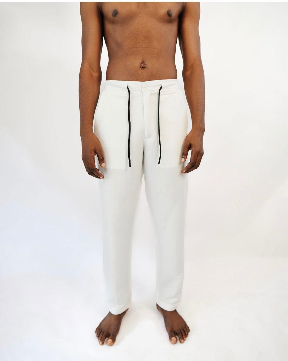 White linen pant