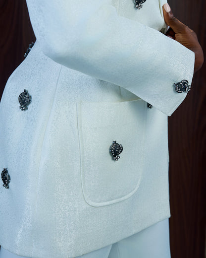 Ivory Crest Suit
