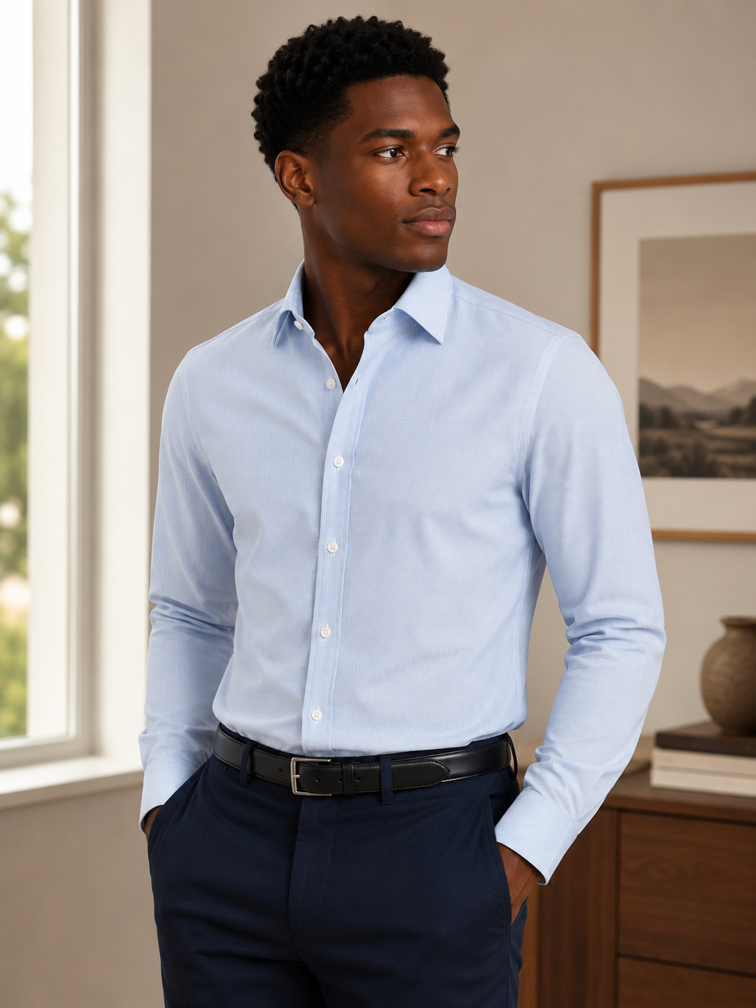 Sky Blue Oxford Shirt