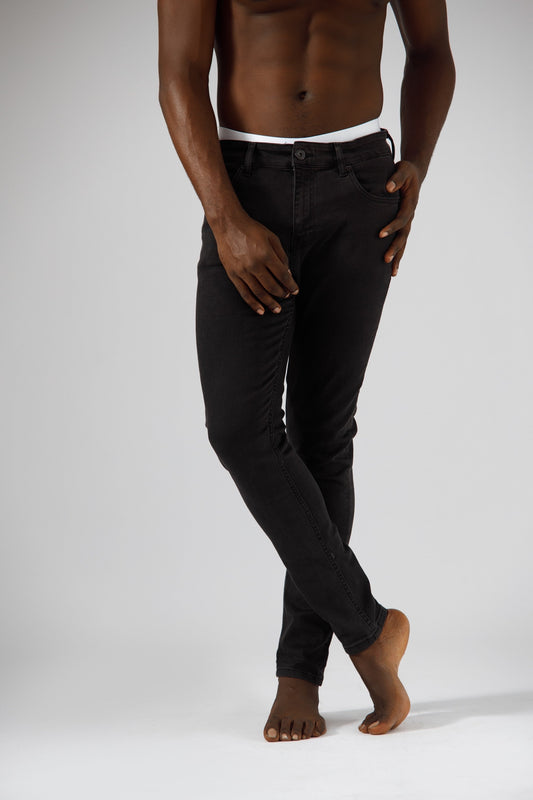 🎁 Black jeans (Slim Fit) (100% off)