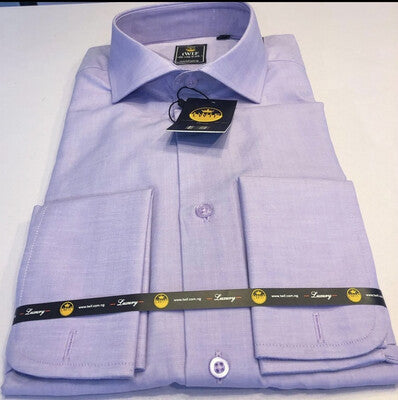 Lilac shirt (Double fold cuff)