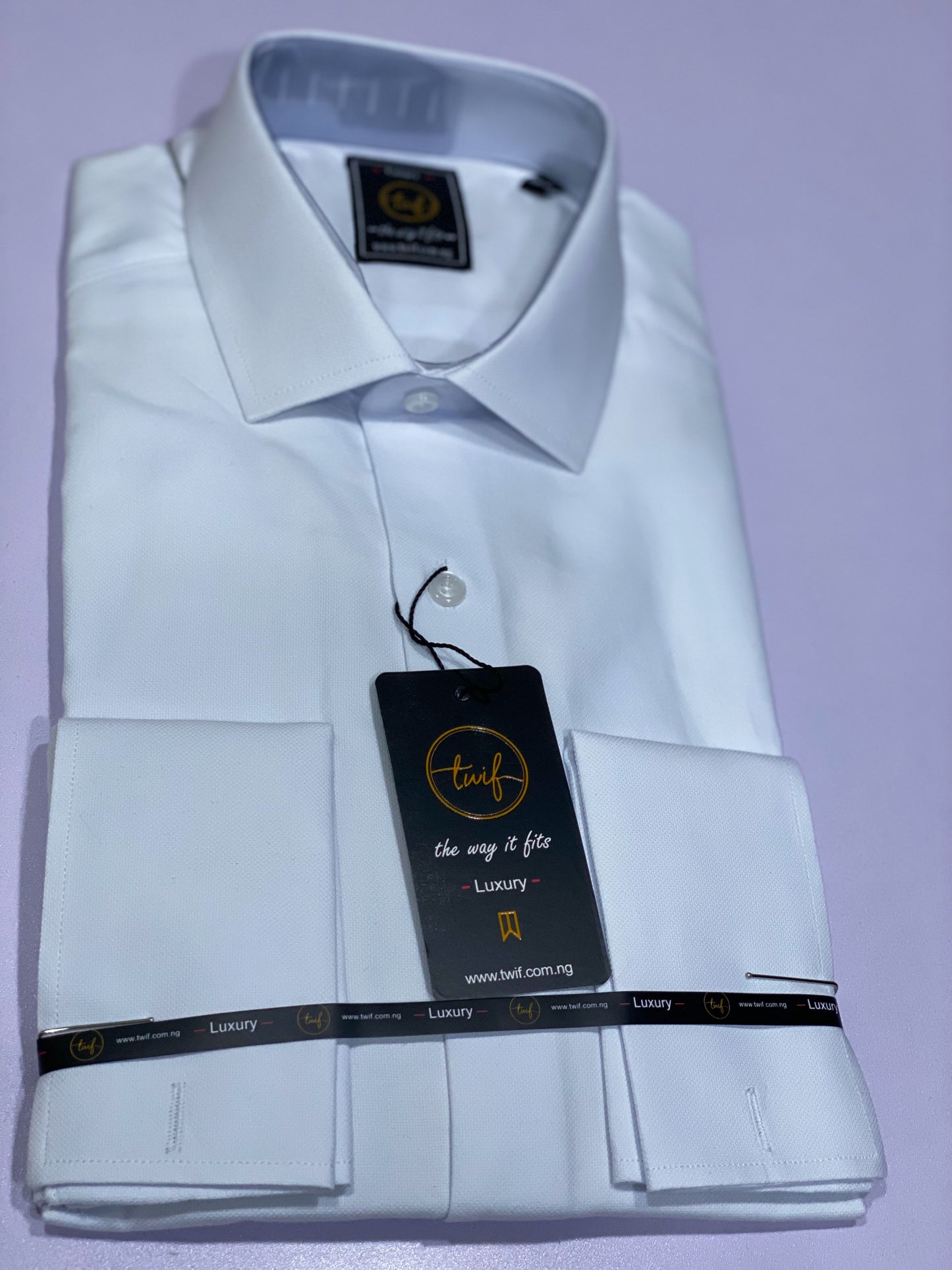 White Oxford Shirt (Double fold Cuff)