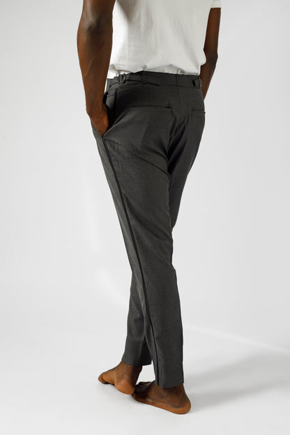 Grey Tuxedo Pant